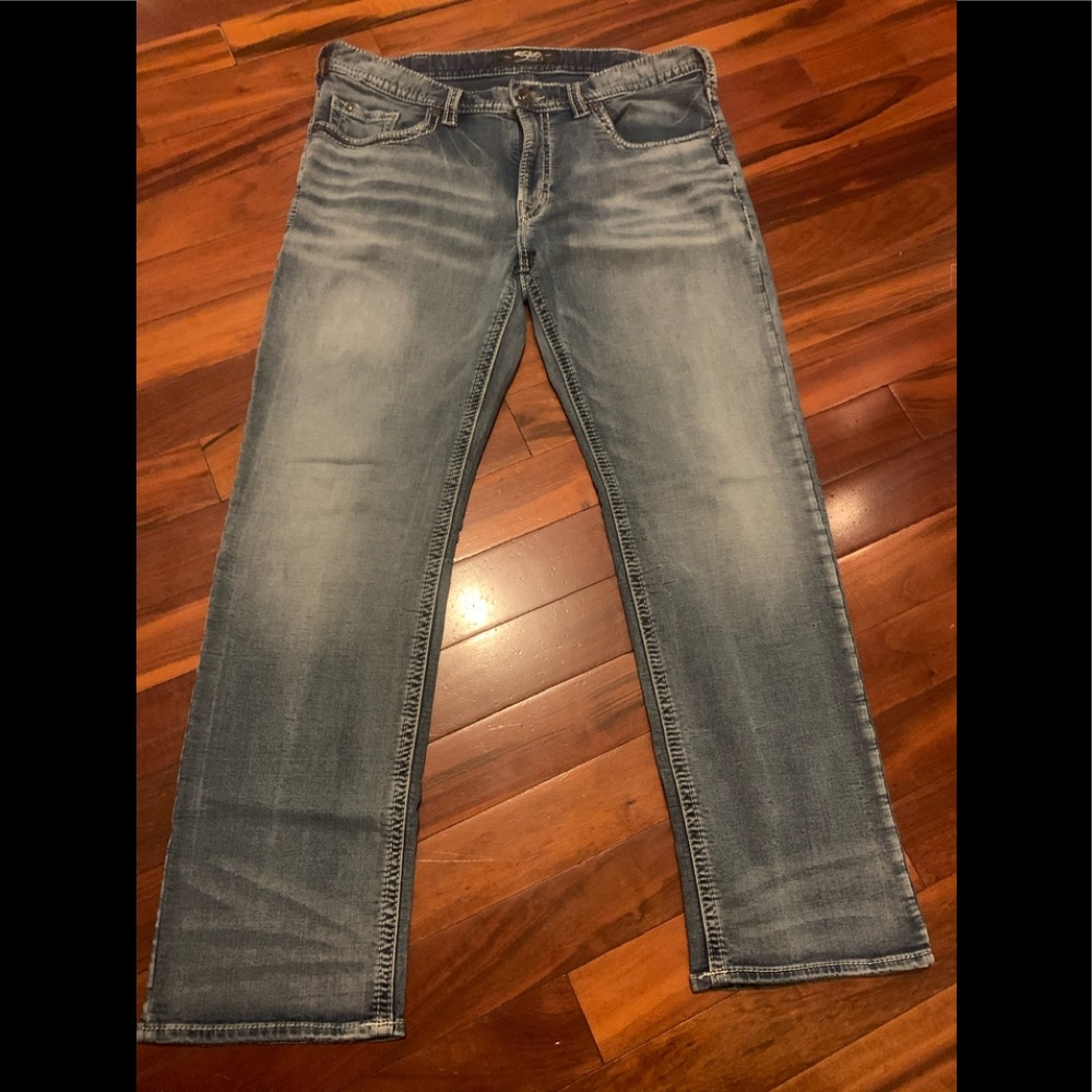 Silver Jeans Men’s Grayson 36”x32” like new!!